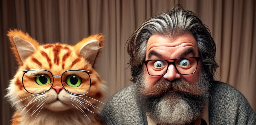 Garfield, quel fottuto gatto - Racconto bizarro fiction di David Fivoli